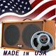 (1) 2x12 Guitar Speaker Cabinet Orange Tolex Withcelestion Rocket 50 Speakers