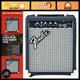 10-watt Electric Guitar Amplifier, Compact Practice Amp, Black/silver, Great Sou