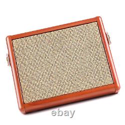 15W Portable Acoustic Guitar Amplifier Amp BT Speaker with Microphone Input H4Y5