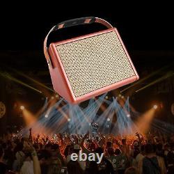 15W Portable Acoustic Guitar Amplifier Amp BT Speaker with Microphone Input aR