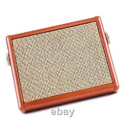 15W Portable Acoustic Guitar Amplifier Amp BT Speaker with Microphone Input lX