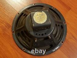 1957 JENSEN P10R 10 Vintage Rare Amp Speaker
