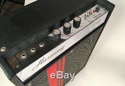 1960's Harmony 530 Solid State Bass Amp with 1x15 Jensen Speaker