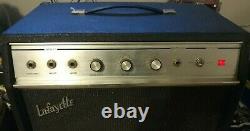 1960's Lafayette tube guitar amp. Recently Serviced. Vintage Tubes. Jensen Speaker