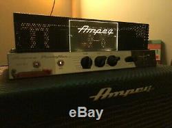 1960s Ampeg Portaflex Flip Top Vintage Tube Bass Amp & Speaker combo Very Nice