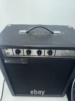 1960s Gretsch Broadcaster Mini Lead 50 Solid State Guitar Amplifier RARE Works