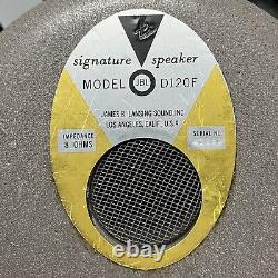 1960s JBL D120F Vintage Guitar Speaker For Fender Amps With 21032 Cone