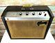 1964 Gibson Scout Tube Guitar Amplifier Ga 17 Rvt Footpedal 10 Cts Speaker Usa