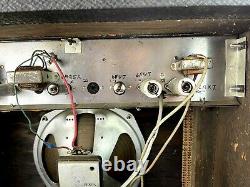 1964 GIBSON Scout Tube Guitar Amplifier GA 17 RVT Footpedal 10 CTS Speaker USA