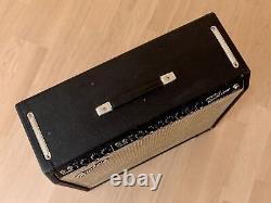 1965 Fender Super Reverb Black Panel Vintage Tube Amp AB763 with Ceramic Speakers