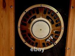 1965 Fender Tremolux Vintage 2x10 Blackface Speaker Cabinet with Oxford 10K5