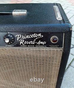 1966 Fender Princeton Reverb Amp, Jensen Speaker Original