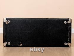 1966 Fender Super Reverb Black Panel Vintage Tube Amp AB763 with Ceramic Speakers