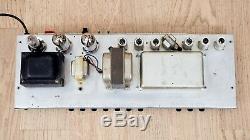 1966 Fender Super Reverb Blackface Tube Amp Ceramic Speakers, Export Transformer