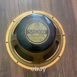 1966 Vox Bulldog 12 16 Ohm 30W Guitar Speaker