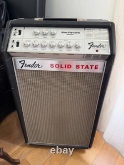 1968 Fender Pro Reverb Solid State Amp- Just serviced