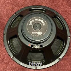 1968 Jensen C12N 12-inch 8-ohm Original Cone- Sunn Label- Repaired Tiny Rip