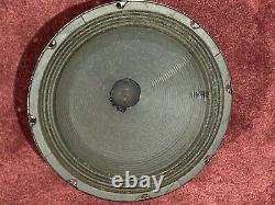 1968 Jensen C12N 12-inch 8-ohm Original Cone- Sunn Label- Repaired Tiny Rip