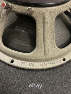 1971 Jensen Concert 1968 Vibranto LMI 122 Bassman 12'' Speaker Pair Vintage #89