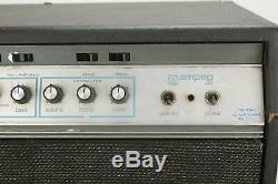 1972 Ampeg SVT Bass Tube Amplifier Head with Matching 8x10 Speaker Cabinet #38206