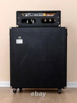 1973 Fender Bassman 50 Vintage Silverface Tube Amp with 2x15 Speaker Cabinet