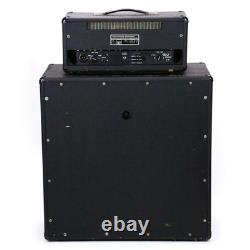 1973 White LW-100 Vintage Electric Guitar Amplifier by Matamp RARE Half Stack OG