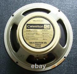 1974 Celestion G12M Vintage Creamback Speaker. 6402 Cone