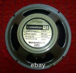 1974 Celestion G12M Vintage Creamback Speaker. 6402 Cone