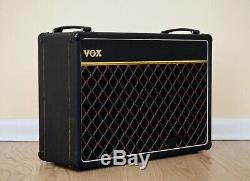 1981 Vox V15 Vintage 2x10 Tube Amplifier UK-Made EL84 with Fane Speakers, AC15