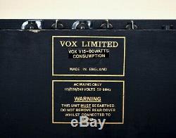 1981 Vox V15 Vintage 2x10 Tube Amplifier UK-Made EL84 with Fane Speakers, AC15