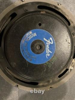 1984 Set Of (2) Fender Guitar Amp 12 Inch Special Design Speakers 8 Ohm