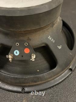 1988 Music Man Twin Reverb 12'' Speaker 4ohm Ceramic Magnet Vintage #77