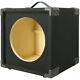 1x12 Bass Guitar Compact Empty Speaker Cabinet Black Carpet Finish Minibg112-bc