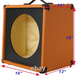 1X12 Extension Guitar Speaker Empty cabinet Orange Tolex G112SL-BOTLX