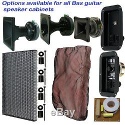 1X15 Compact Empty Bass Guitar Speaker Cabinet Black Carpet 440LIVE BG115HT-JUR