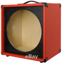 1X15 Empty Guitar Speaker Cabinet For 15 JBL E130-E140 Fire red Tolex