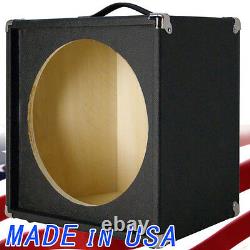 1X15 Empty Guitar Speaker Cabinet For 15 JBL E130 and E140 Bronco Black Tolex
