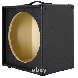 1X15 Empty Guitar Speaker Cabinet For 15 JBL E130 or E140 Charcoal Black Tolex