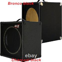 1X15 Empty Guitar Speaker Cabinet For 15 JBL E130 or E140 Charcoal Black Tolex