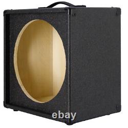 1X15 Empty Guitar Speaker Cabinet For 15 JBL E130 or E140 Charcoal Black Tolex