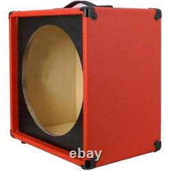 1X15 Empty Guitar Speaker Cabinet For 15 JBL E130 or E140 Charcoal Black Tolex