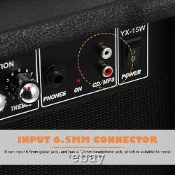 1set Guitar Speaker Amplifier Guitar Amplifier for Outdoor Guitar Players