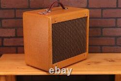 1x10 Tweed Champ 5f1 Extensions Cab/Nitro Lacquer/Cream back Celestion speaker