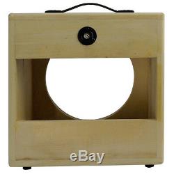 1x10 solid Pine, Raw wood Extension Guitar speaker Empty cabinet G1X10ST RW