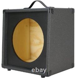 1x12 Extension Guitar speaker Empty cabinet Charcoal Black Tolex G1X12SL-CBTLX