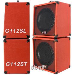 1x12 Guitar Speaker Extension Cab With 8 Ohms CELESTION VINTAGE 30 Hot Red Tolex