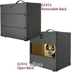 1x12 Guitar Speaker Extension Cabinet With 8 Ohms CELESTION Seventy 80 Bk Tolex