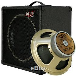 1x12 Guitar Speaker Extension Cabinet With8 Ohms CELESTION G12H-30 C Black Tolex