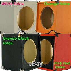 1x12 Guitar Speaker Extension Empty Cabinet Bronco Black Tolex G112ST BBTLX