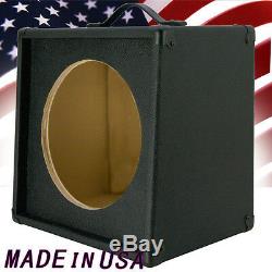 1x12 Guitar Speaker Extension Empty Cabinet Bronco Black Tolex G1X12SL BBTLX